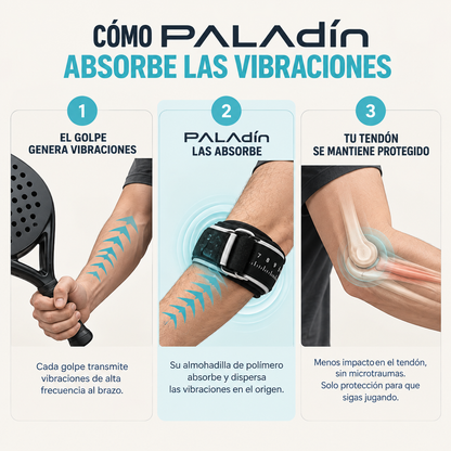 PALAdín · Soporte de Codo para Pádel